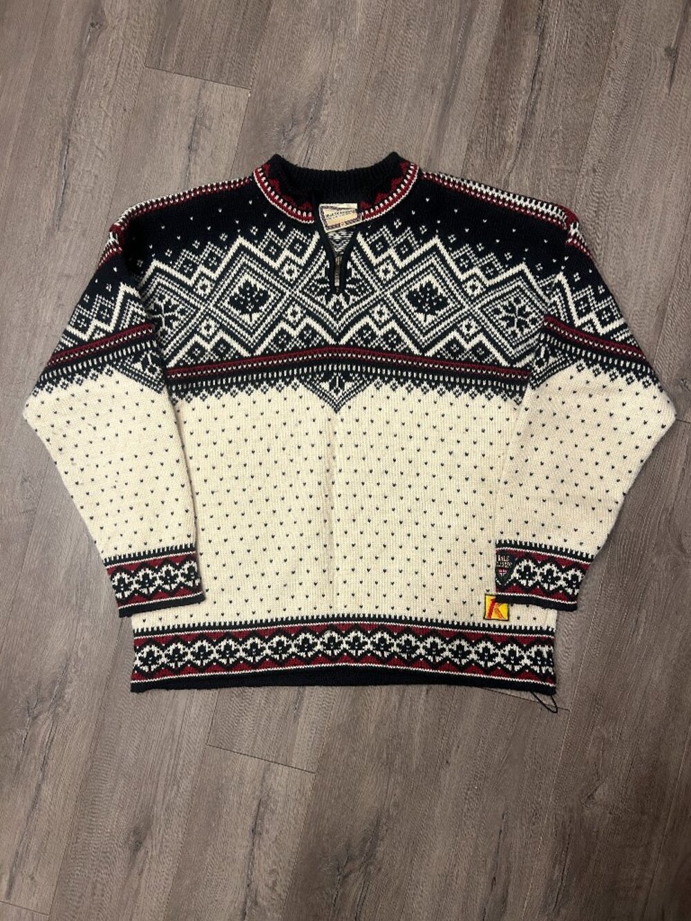Dale of Norway Wool Mens Sweater